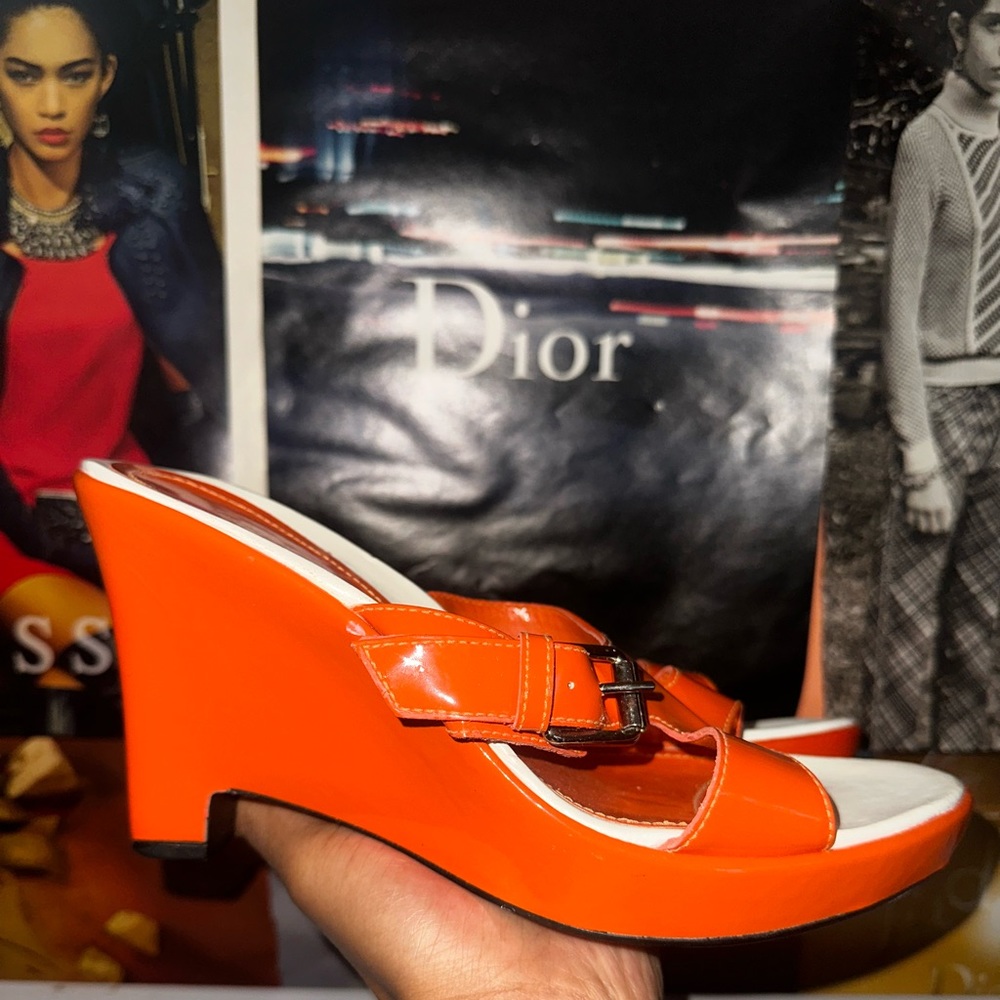Y2K 2000s Wedge platform sandals